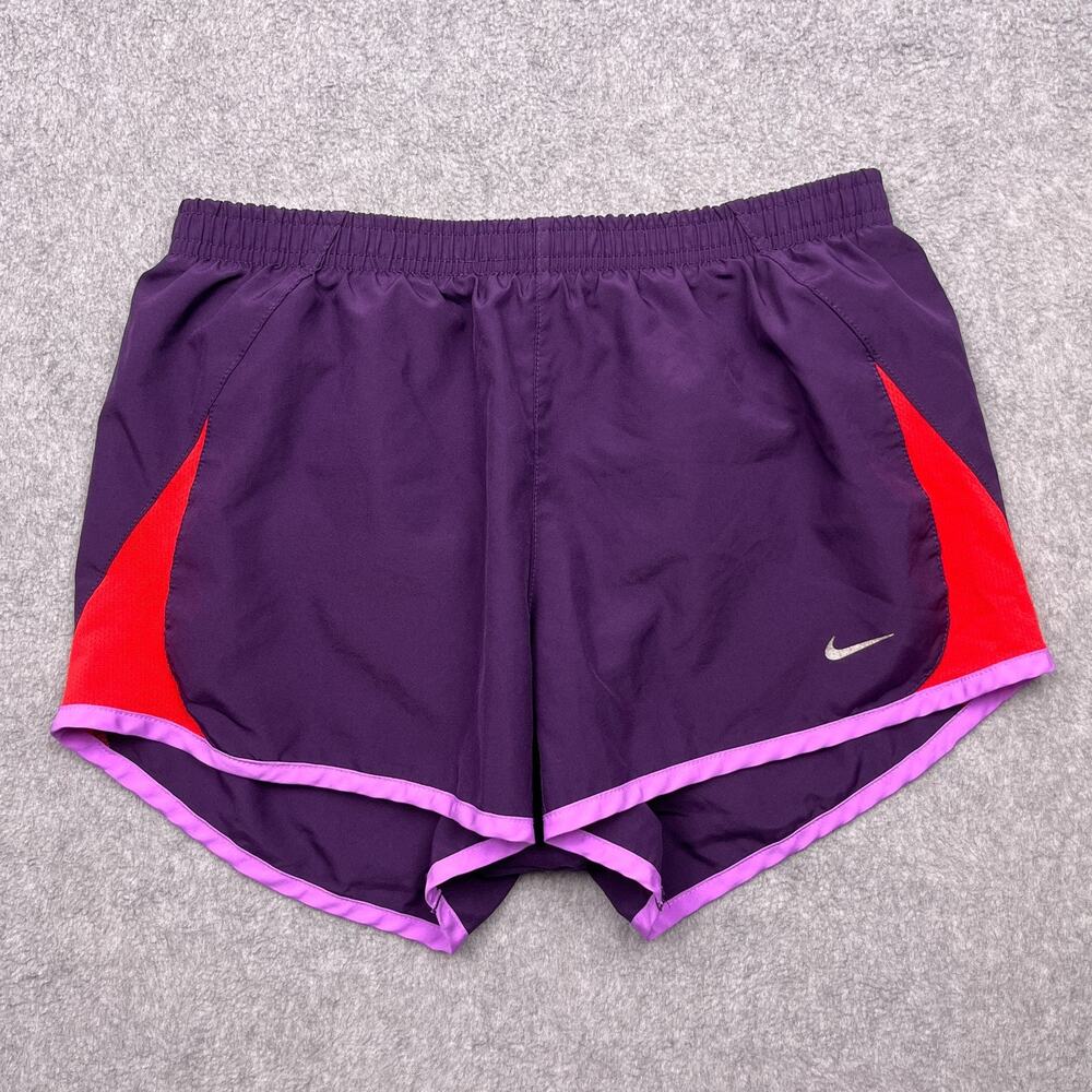 Nike Dri-Fit Shorts Womens S‎ Purple Athletic Running